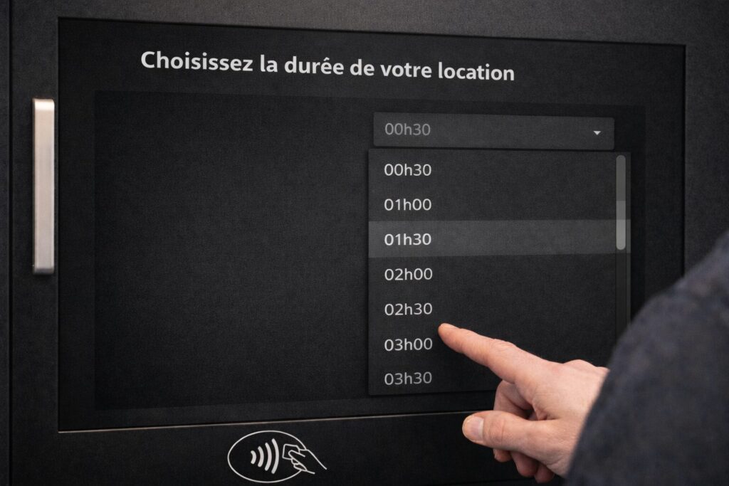je choisis la durée